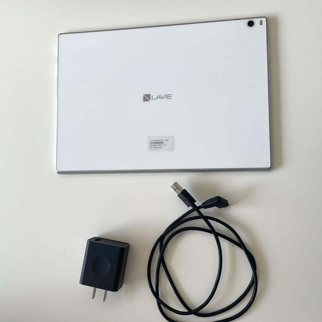 【美品】NEC LAVIE Tab ホワイト タブレット