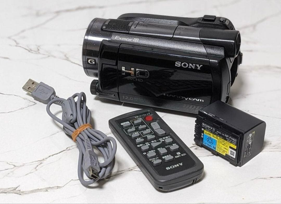 SONY　HDR-XR520V　ビデオカメラ　HDD内蔵　長時間録画可能