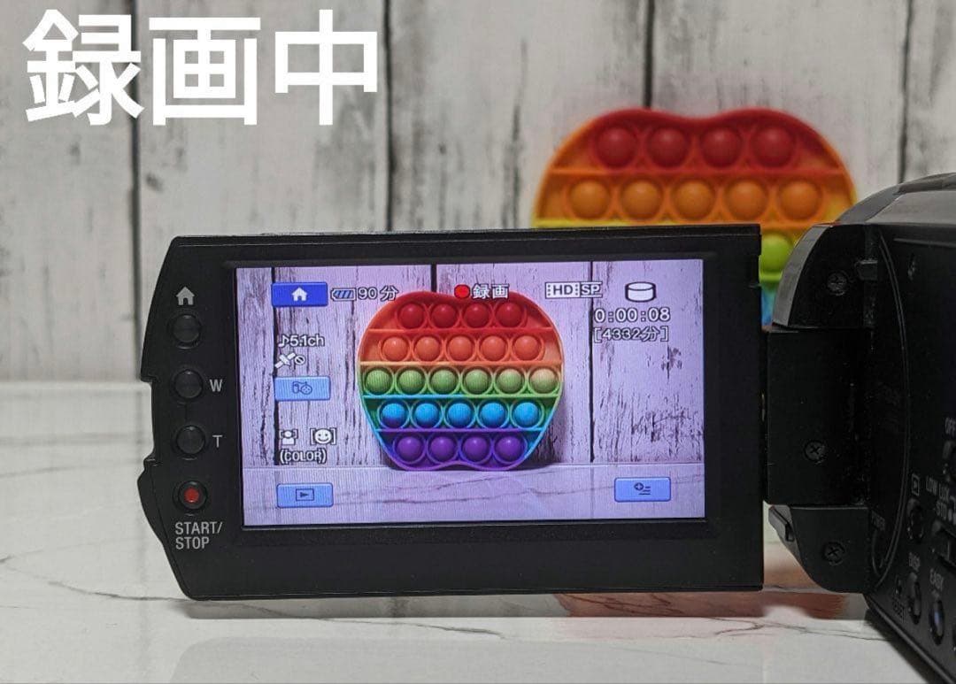 SONY　HDR-XR520V　ビデオカメラ　HDD内蔵　長時間録画可能