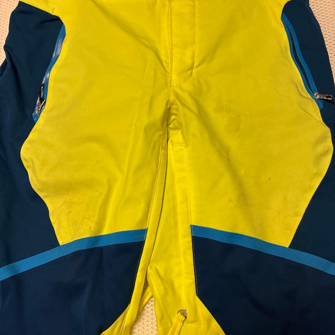 メンズPhenix スキーウェア イエロー/ブルー上下