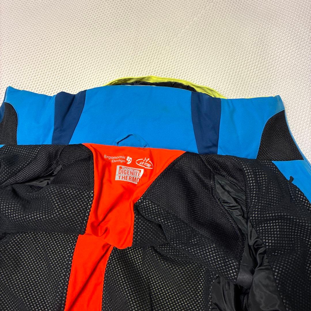 メンズPhenix スキーウェア イエロー/ブルー上下