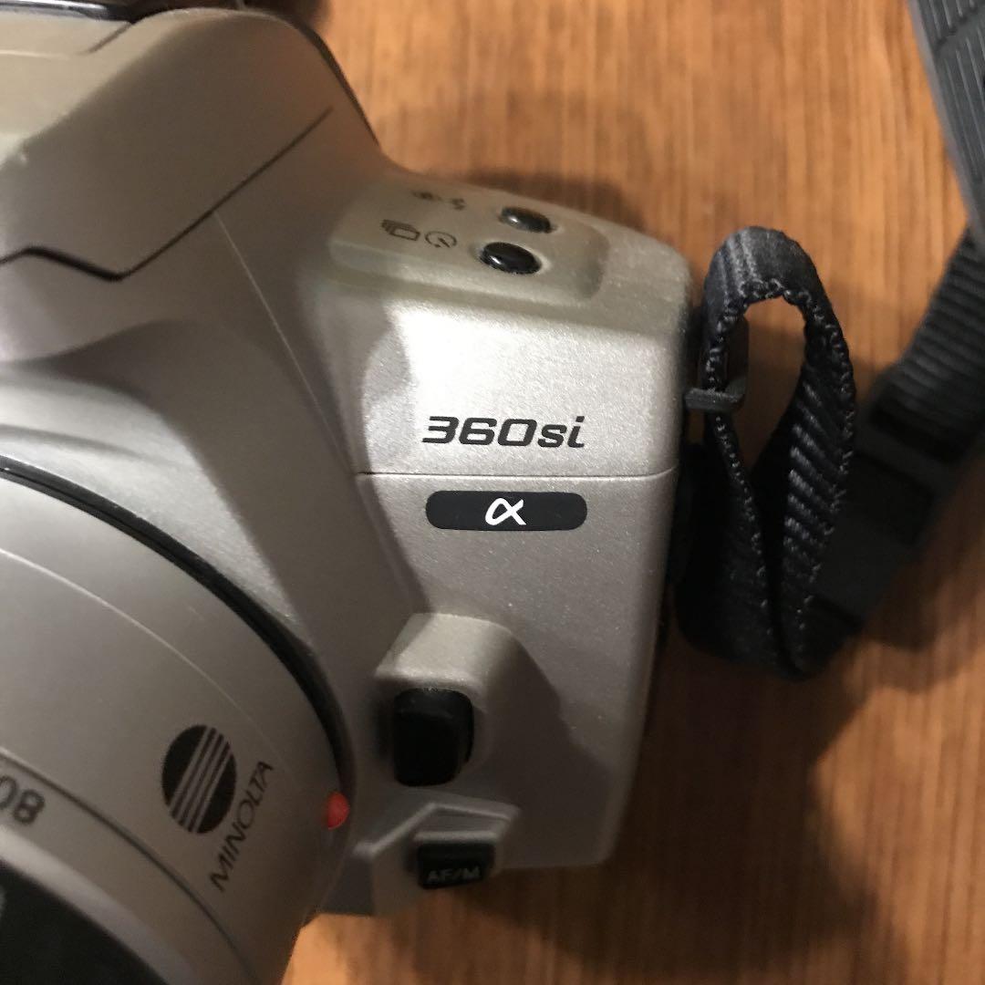 【ジャンク品】　MINOLTA フィルムカメラ　α-360si