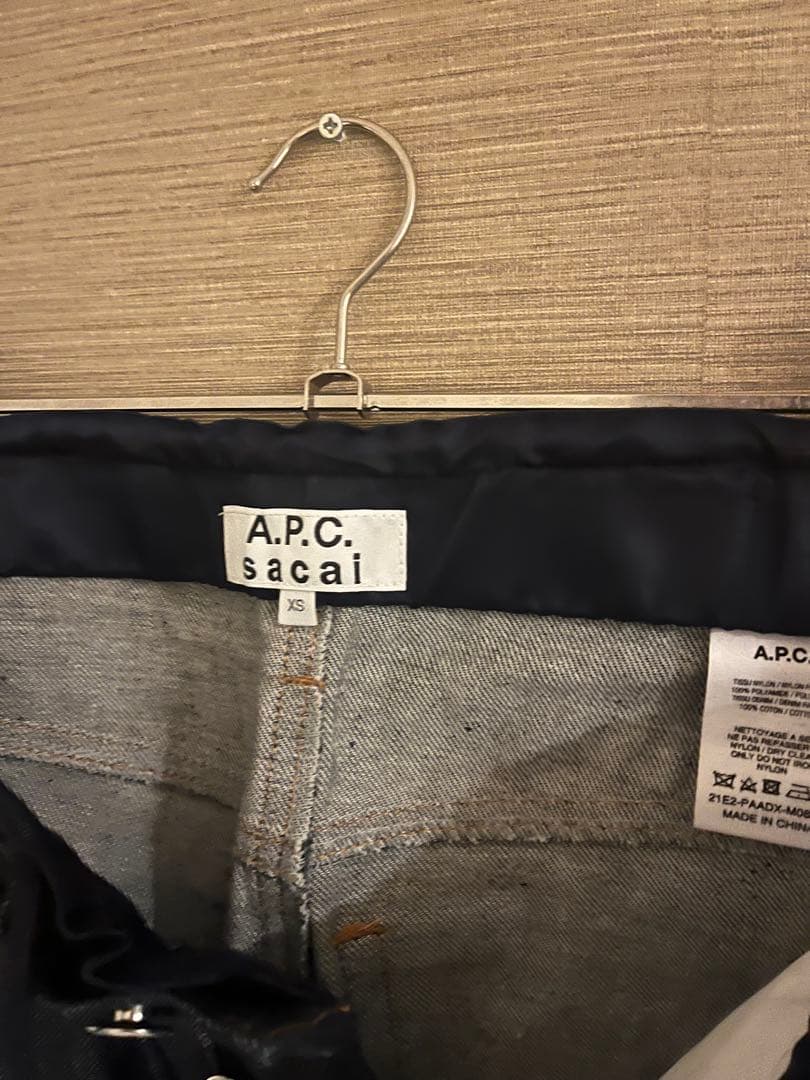 APC.sacaiコラボデニム