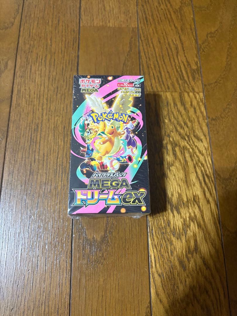 ポケモンカードゲーム メガドリームEX シュリンク付