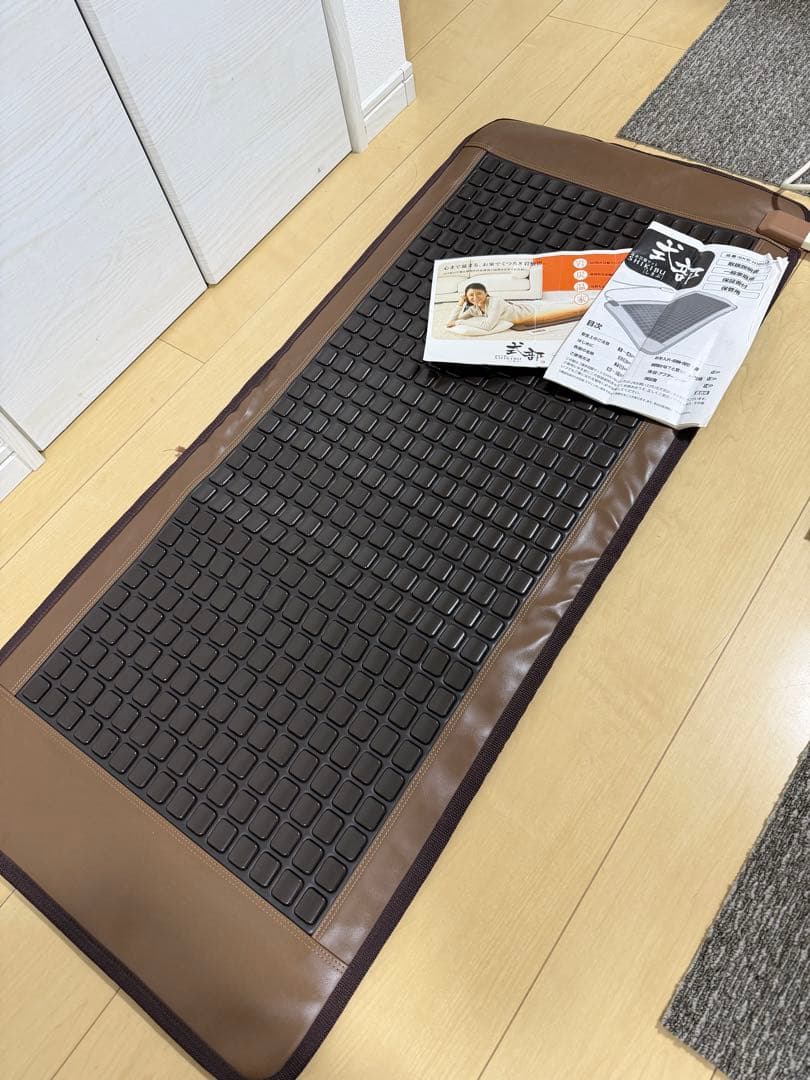 MTG 遠赤岩盤マット SHIKIBU（式部）温熱マット 家庭用岩盤浴マット