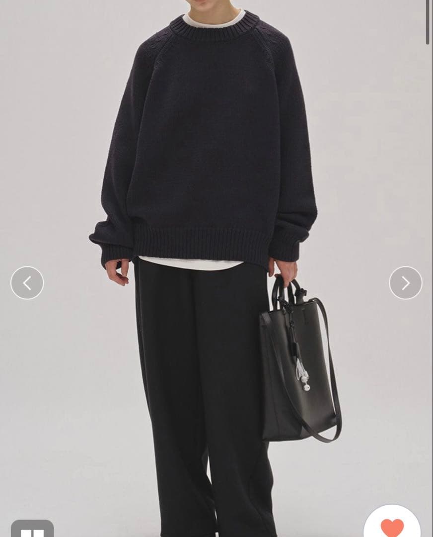 新品　Wide Cocoon Trousers/ワイドコクーントラウザーズ