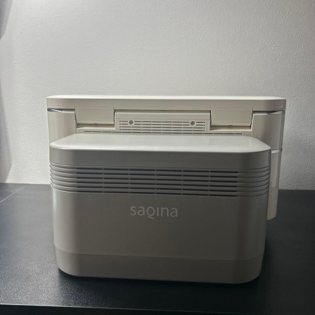 サキナ スチーム美顔器 ホワイト コンパクト