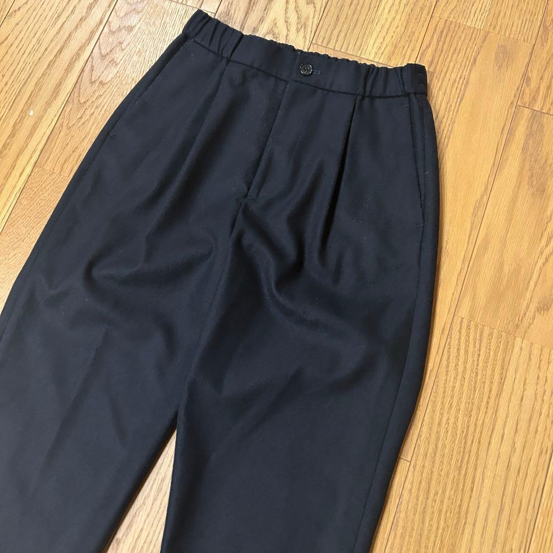 美品 BATONER バトナー ウール スラックス