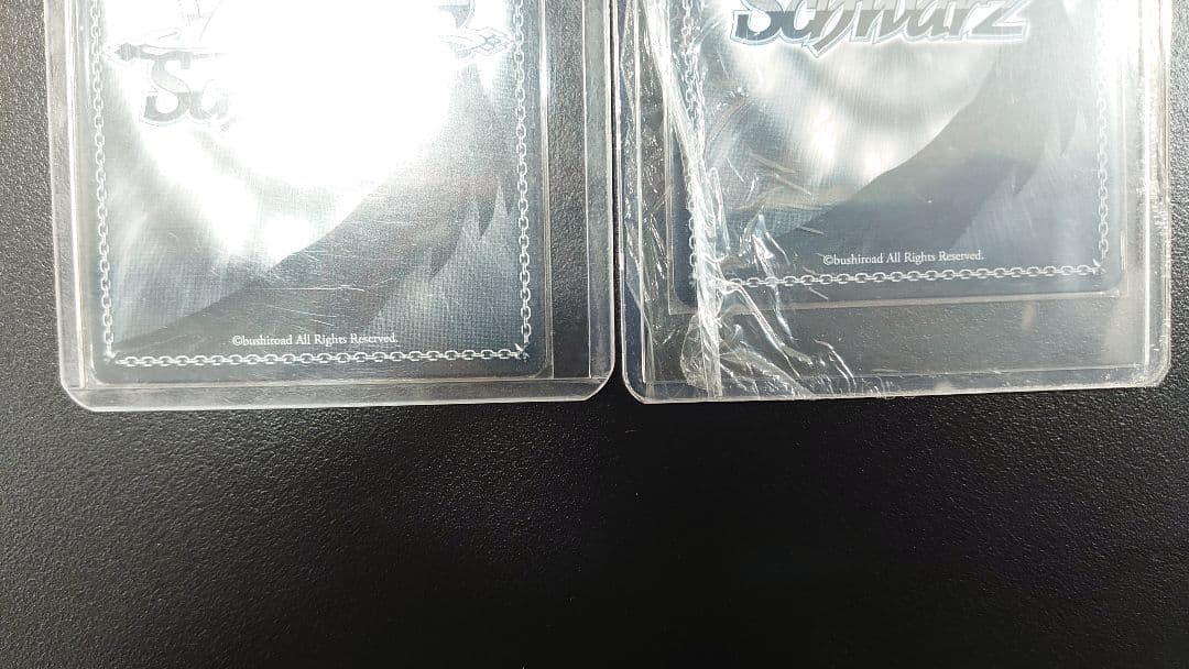 ヴァイスシュヴァルツ　key 15th Fes.かなで&シオナ　箔押しPR　二枚