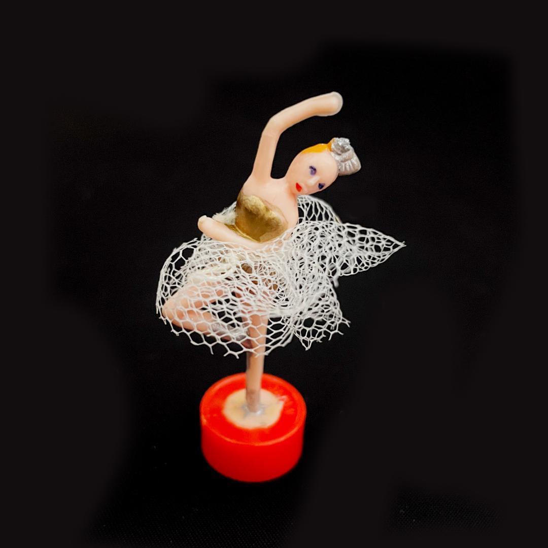 当時物！水森亜土 バレリーナが躍るオルゴール（動作品）七ツの子