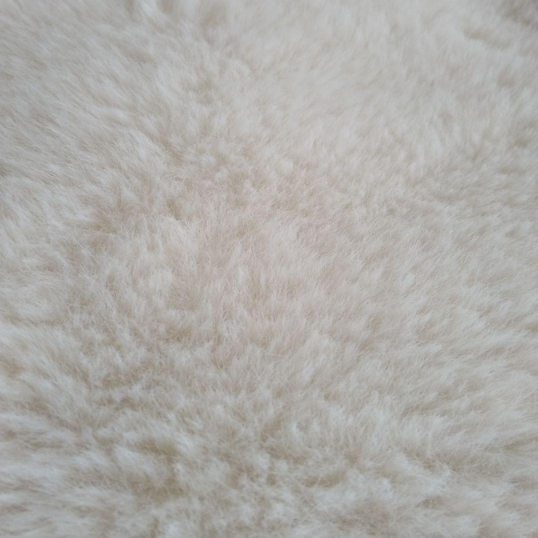 【バースデーバッシュ】美品　バックリボン ファー ベスト　ふわふわ