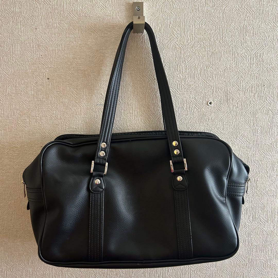 イーストボーイ スクールバッグ スクバ ヴィーナス Venus合皮素材 黒