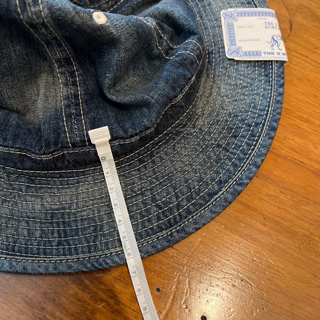 帽子 THE H.W.DOG&CO. VINTAGE DENIMFATIGUE HAT