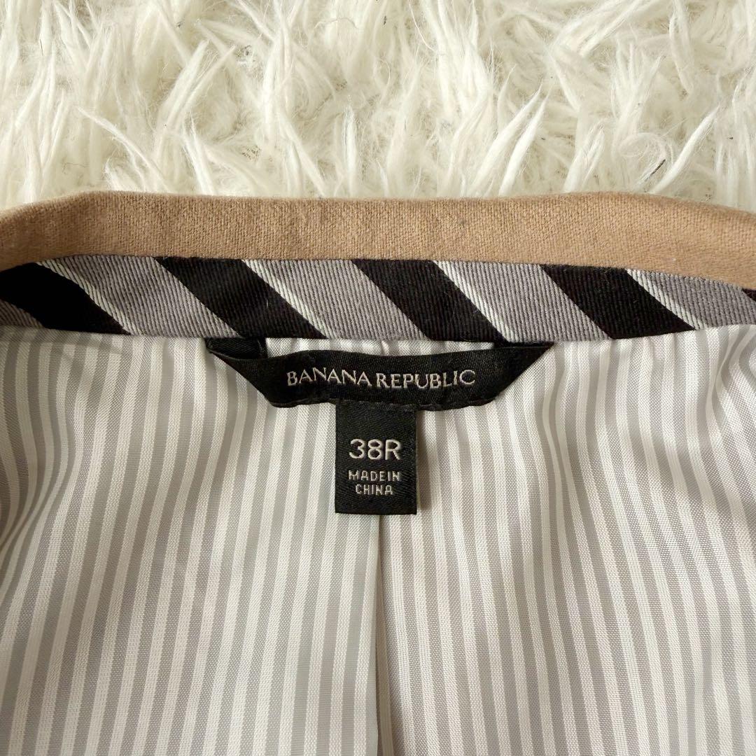 美品⭐︎バナナリパブリック セットアップスーツ ダブル ベージュ カシミヤ混 38