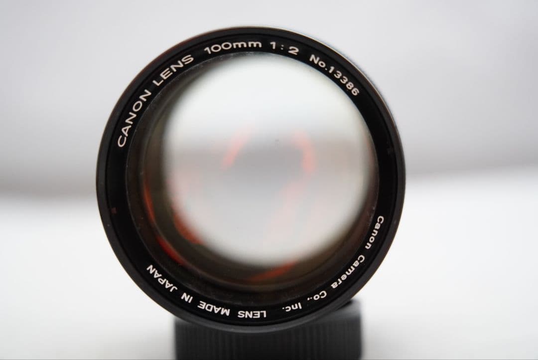 ☆作例あり☆ キャノン レンズ 100㎜ F=1:2　No.13386 L39