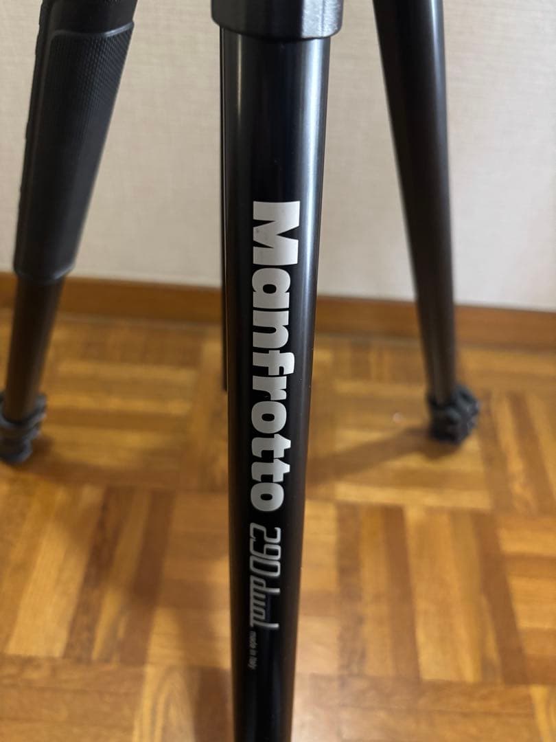 【おいこす】 Manfrotto 290 DUAL 雲台、ケース付き