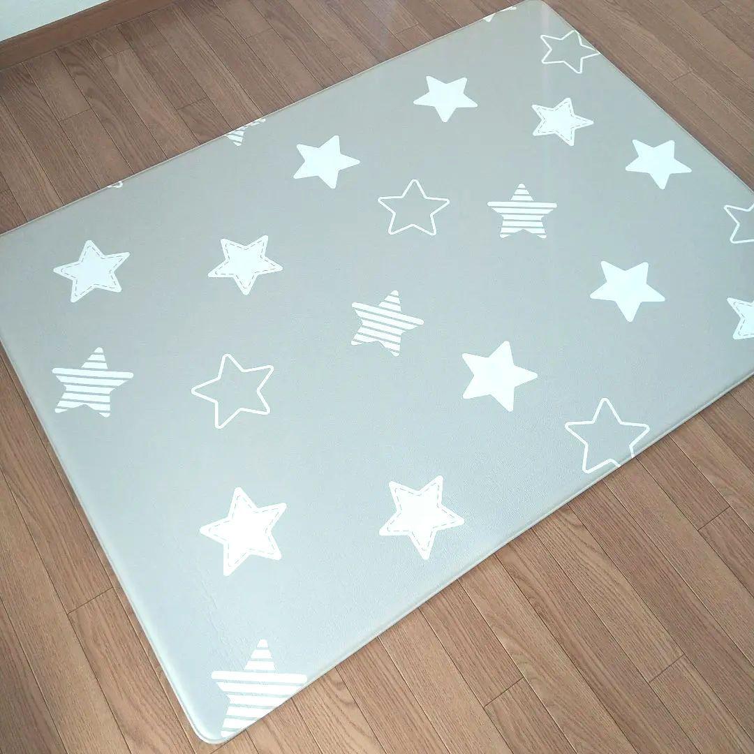 popomi 抗菌もちもちプレイマット PVCマット 140×100×1.6cm