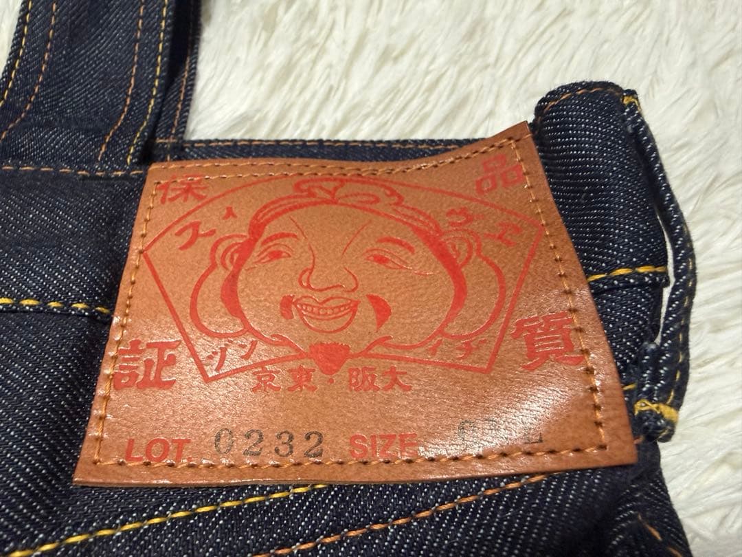 エヴィス　デニム　ジーンズスタイル トートバッグ