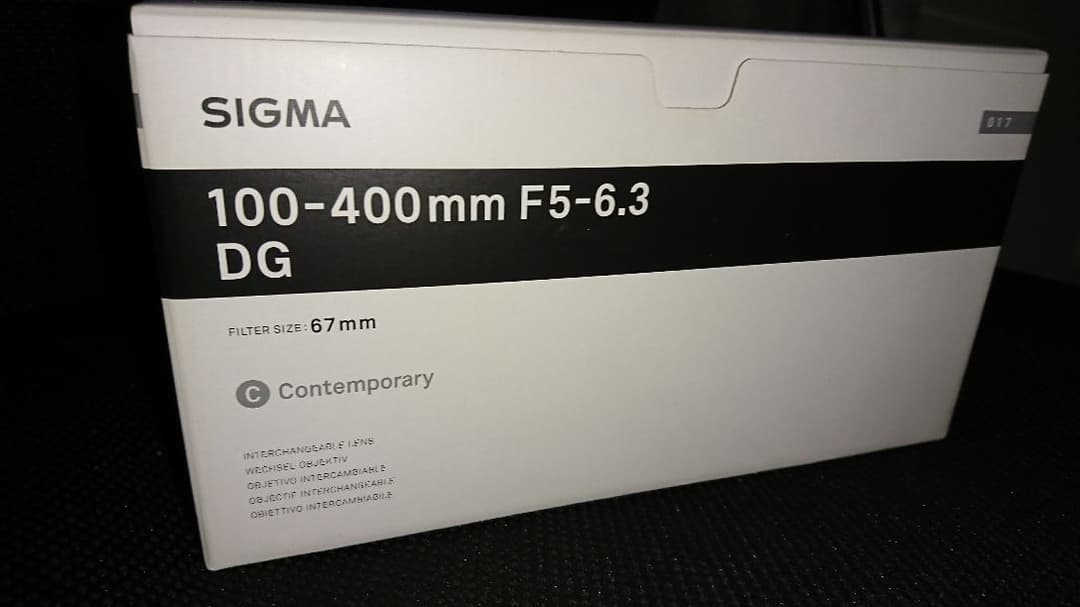 レンズ(ズーム) SIGMA 100-400 F5-6.3 DG