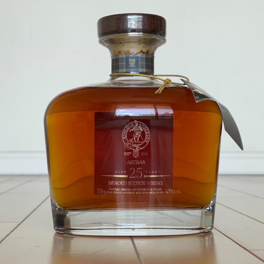ARTISAN/アルチザン 25年　ブレンデッドウィスキー化粧箱付