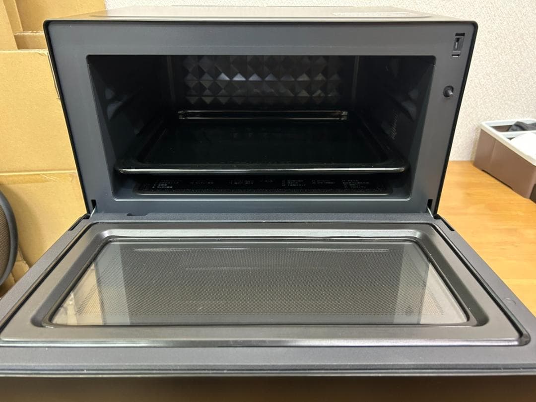 シャープ 電子レンジ RE-W234J-B ブラック 2023年製 ヘルツフリー