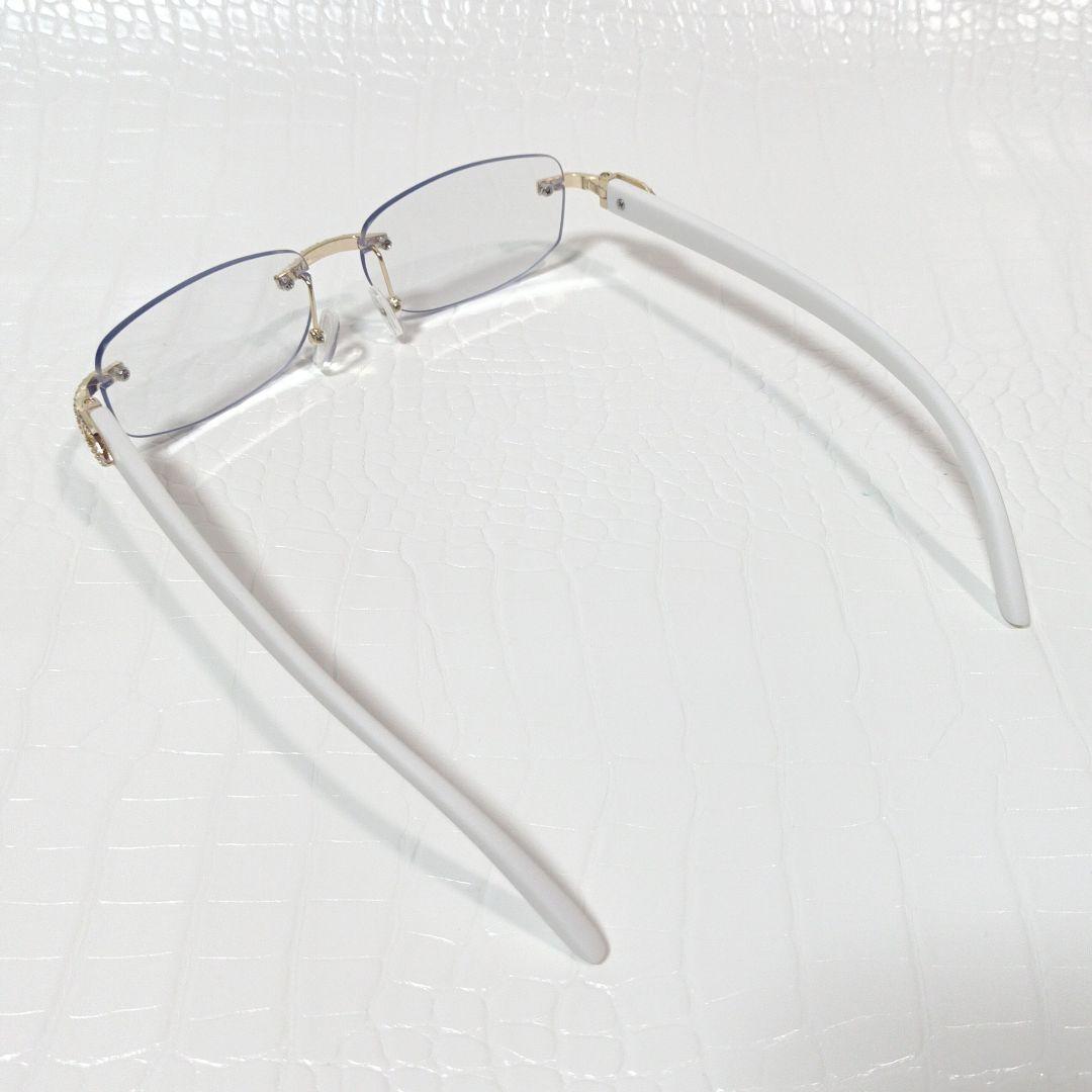 リムレス■サングラス■Y2K■調光レンズ■クリア↔グレー■未使用品■⑳