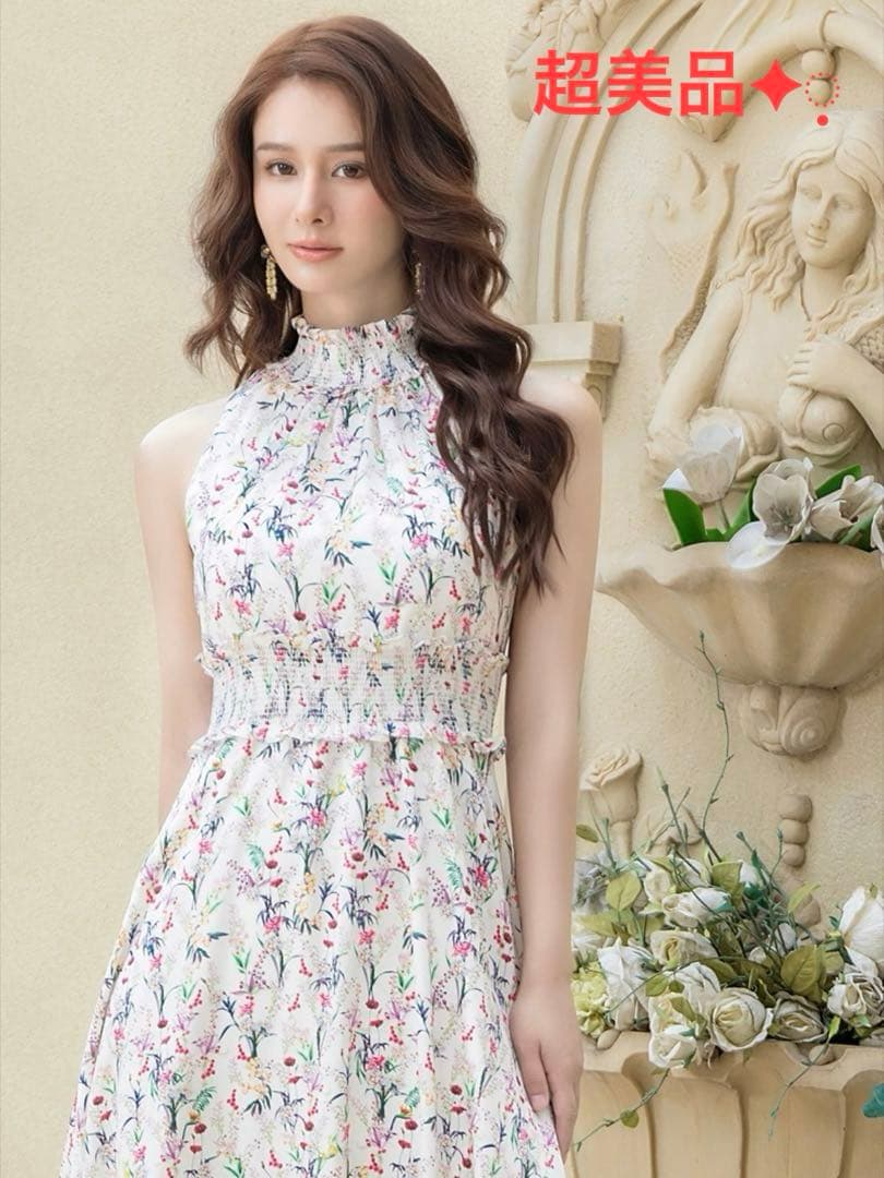 ERUKEI エルケイ銀座クチュールロングワンピース Sサイズ