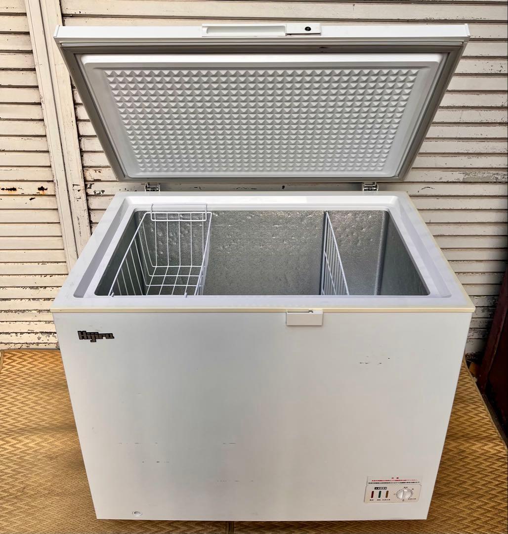 ②【送料無料】ヒジル 冷凍庫 HJR-F230 230L 2018年製