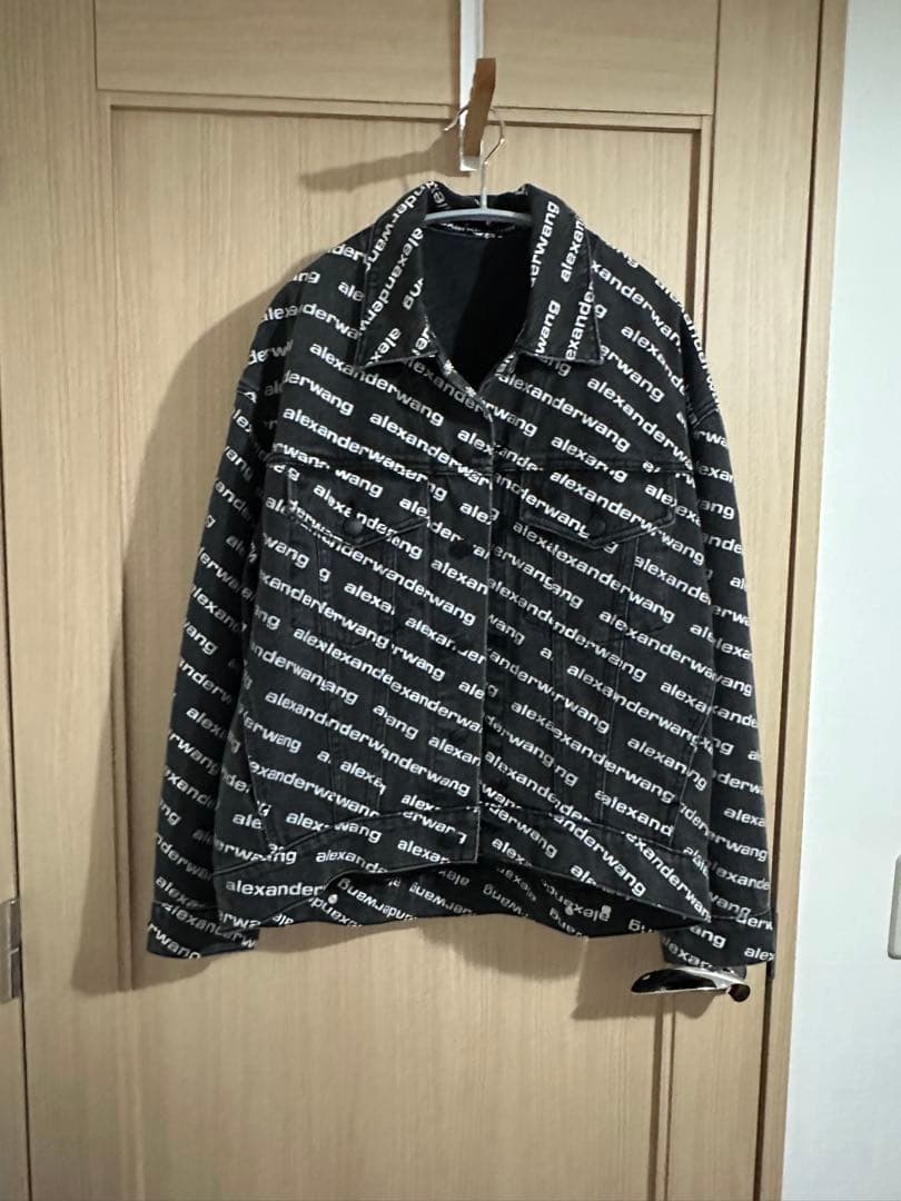 ALEXANDER WANG アレキサンダーワン　ロゴ　デニムジャケット