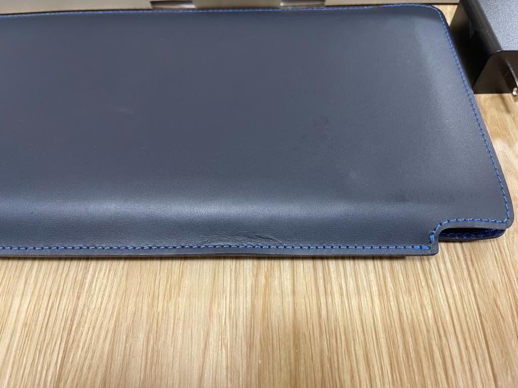 た*ご様 【本革ケース 追加AC付】キングジム ポメラ DM250ほぼ未使用 最