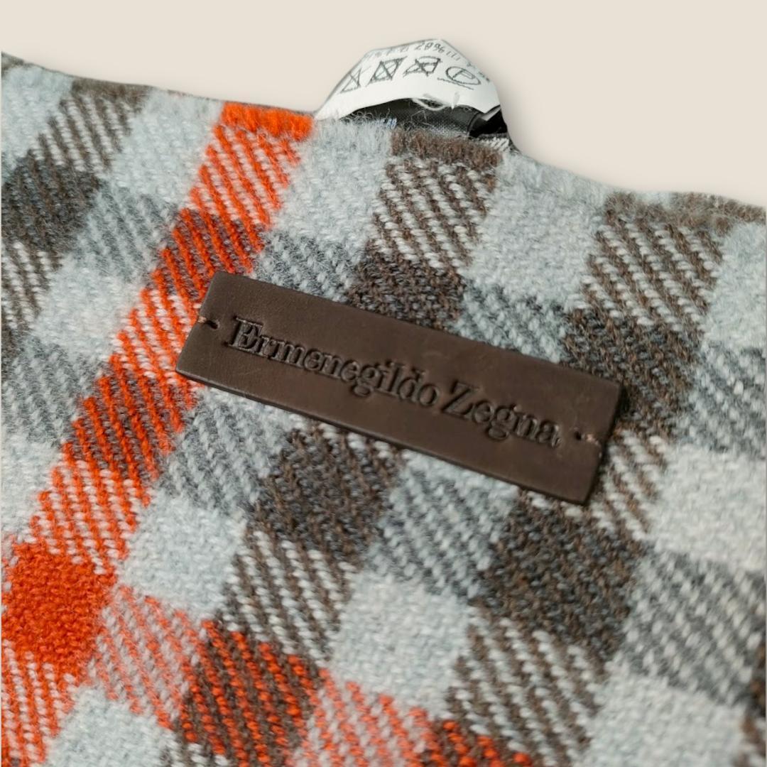 新品未使用 Ermenegildo Zegna ゼニア 大判ストール マフラー