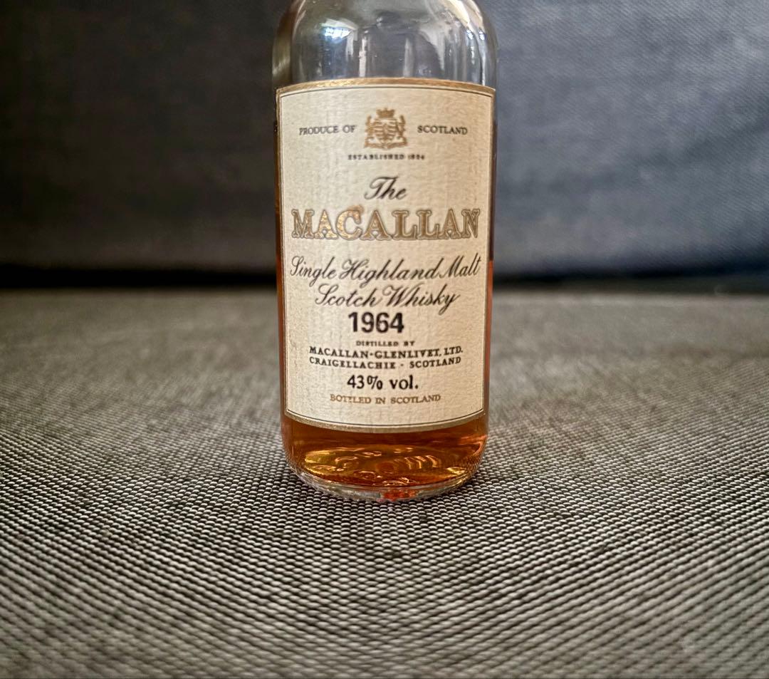 MACALLAN　マッカラン 1964　ミニボトル　特級　ウイスキー古酒　未開封