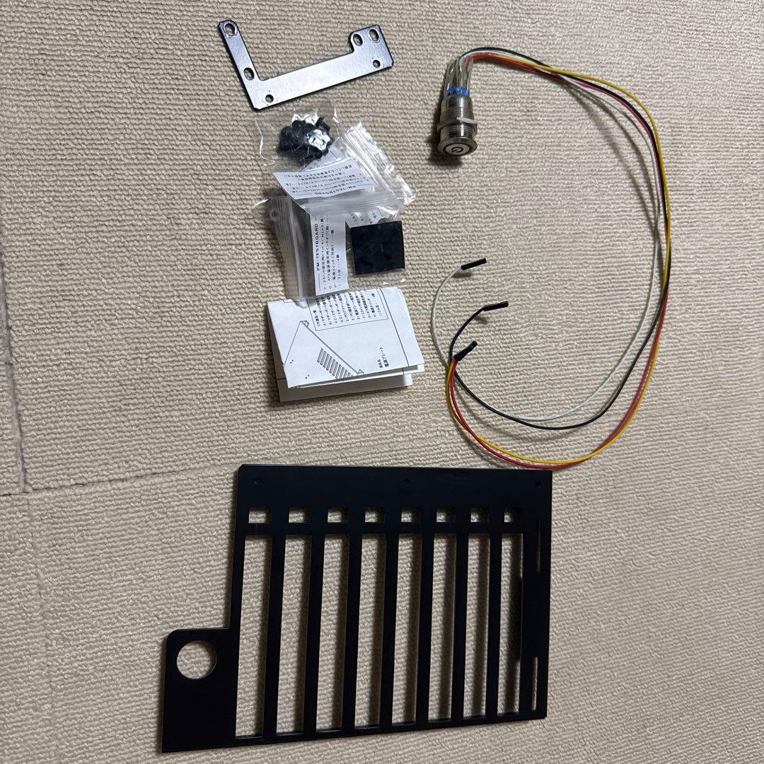 ブラック PCケース　ベンチ台　テストボード