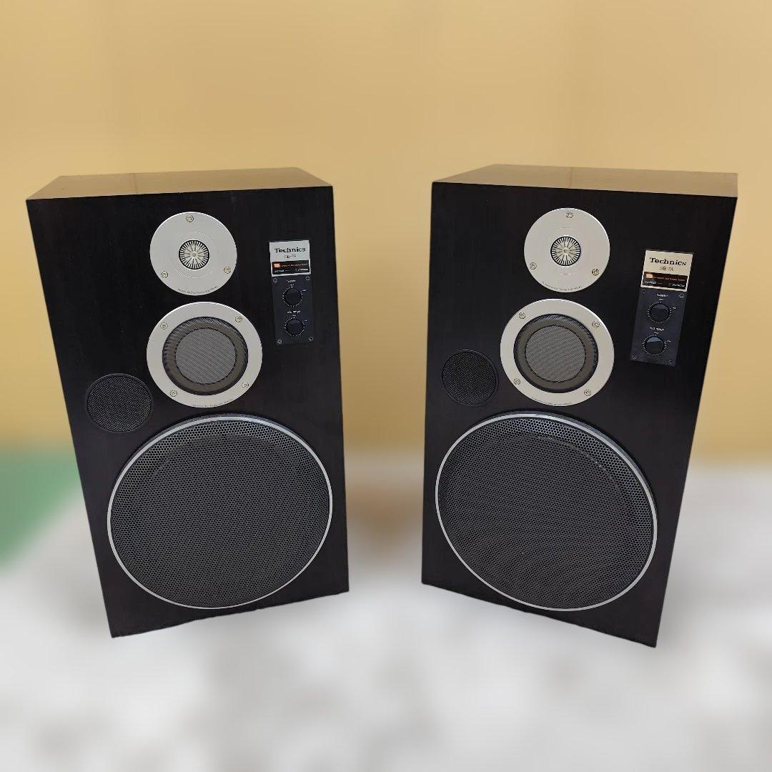 ①右スピーカー 3WAY　テクニクス SB-7A【注意：1台の出品】1980年代