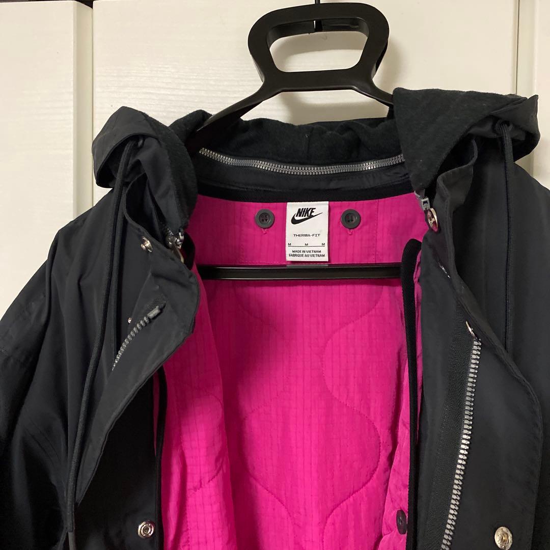 NIKE ナイロンモッズコート 日本未発売モデル　キルティングライナー付き
