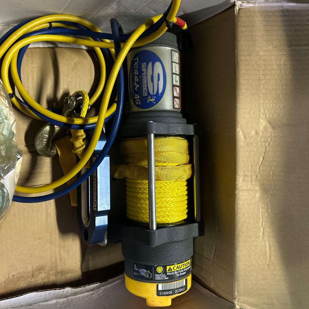 E*様 Superwinch S9000 ウィンチセット