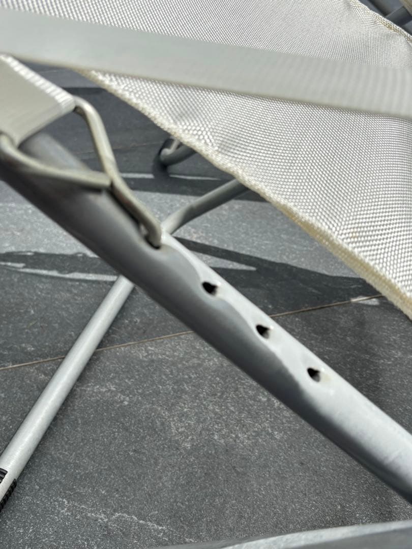 イタリアFIAM社　チェア（ハンモック型）二脚セット