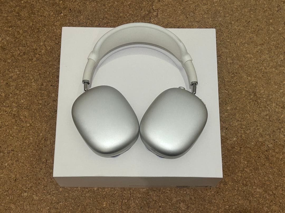 AirPods Max ワイヤレスヘッドフォン シルバー ホワイト 本体