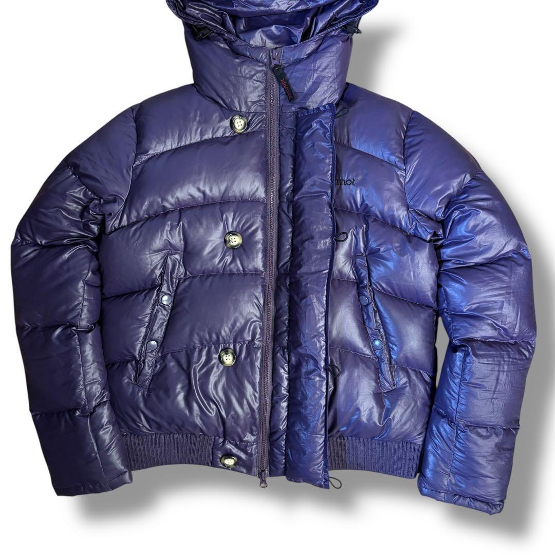 Y*o様 希少デザイン✨MARMOT マーモット ボタン フード 短丈 M-3