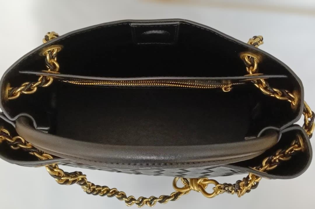 ボッテガヴェネタ アンディアーモ レザー 2WAY ショルダーバッグ ブラック