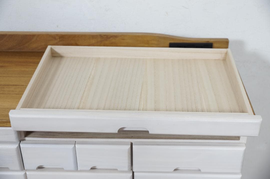 FAX台　引き出しいっぱいチェスト　電話台 収納