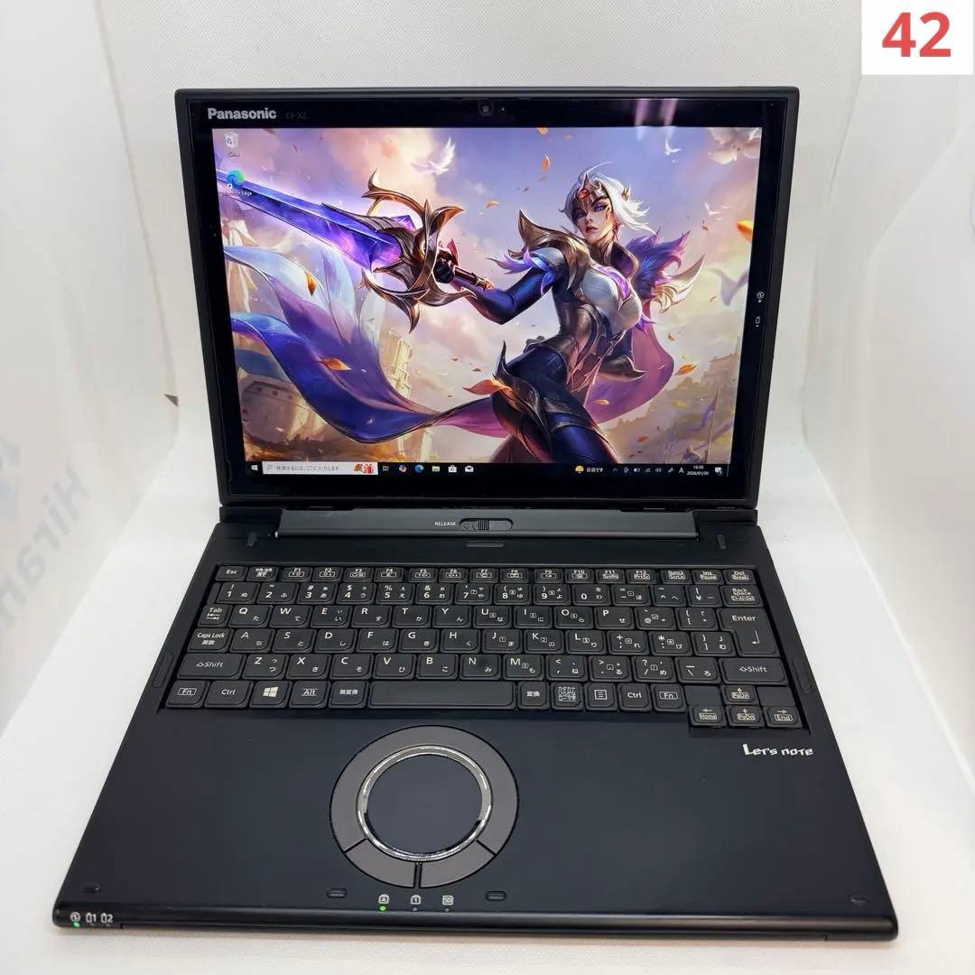 美品 Panasonic Let's note CF-XZ6 256GB