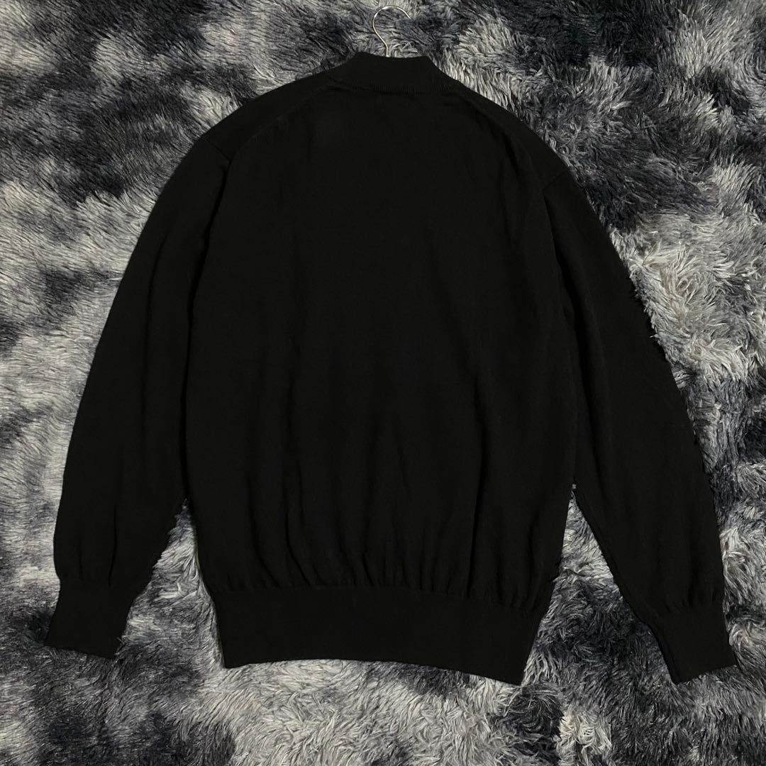 新品　レセント　林田　カシミア100% ニット　セーター　2L ブラック　メンズ