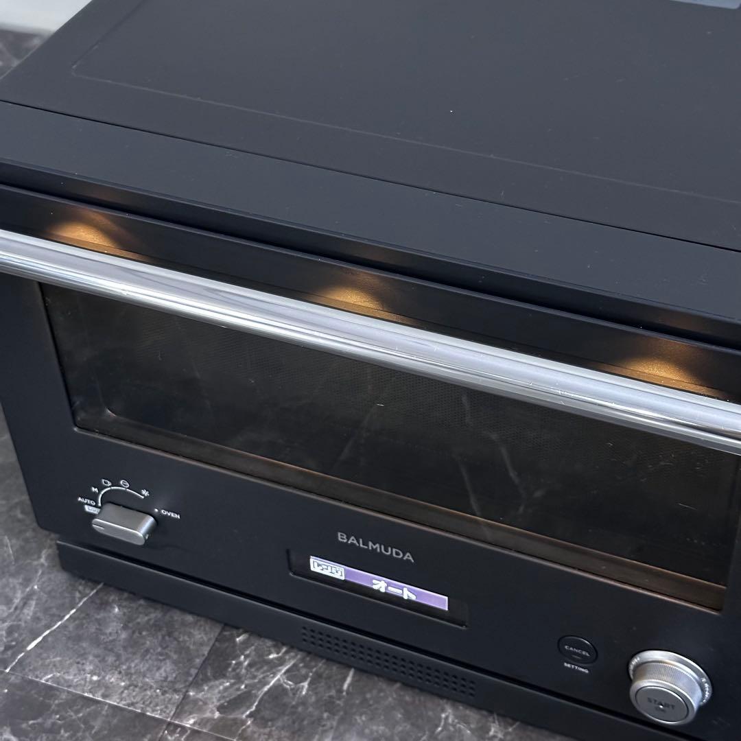 ∞送料込！BALMUDA ジャンク扱い オーブンレンジ K04A-BK 2021