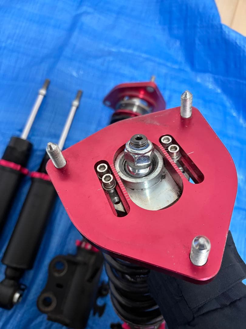 プリウス50 車高調　ID66 ピロアッパーマウント