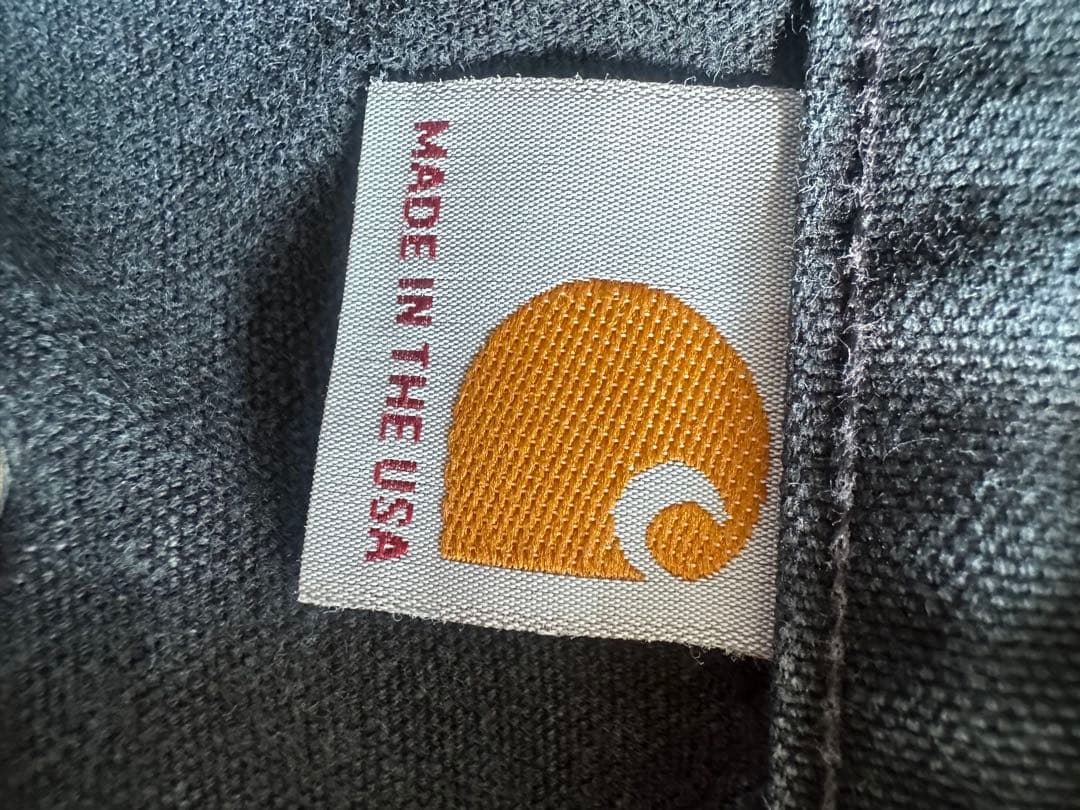 た*ま様 【USA製】雰囲気◎カーハート　ダブルニー　B01 ブラック