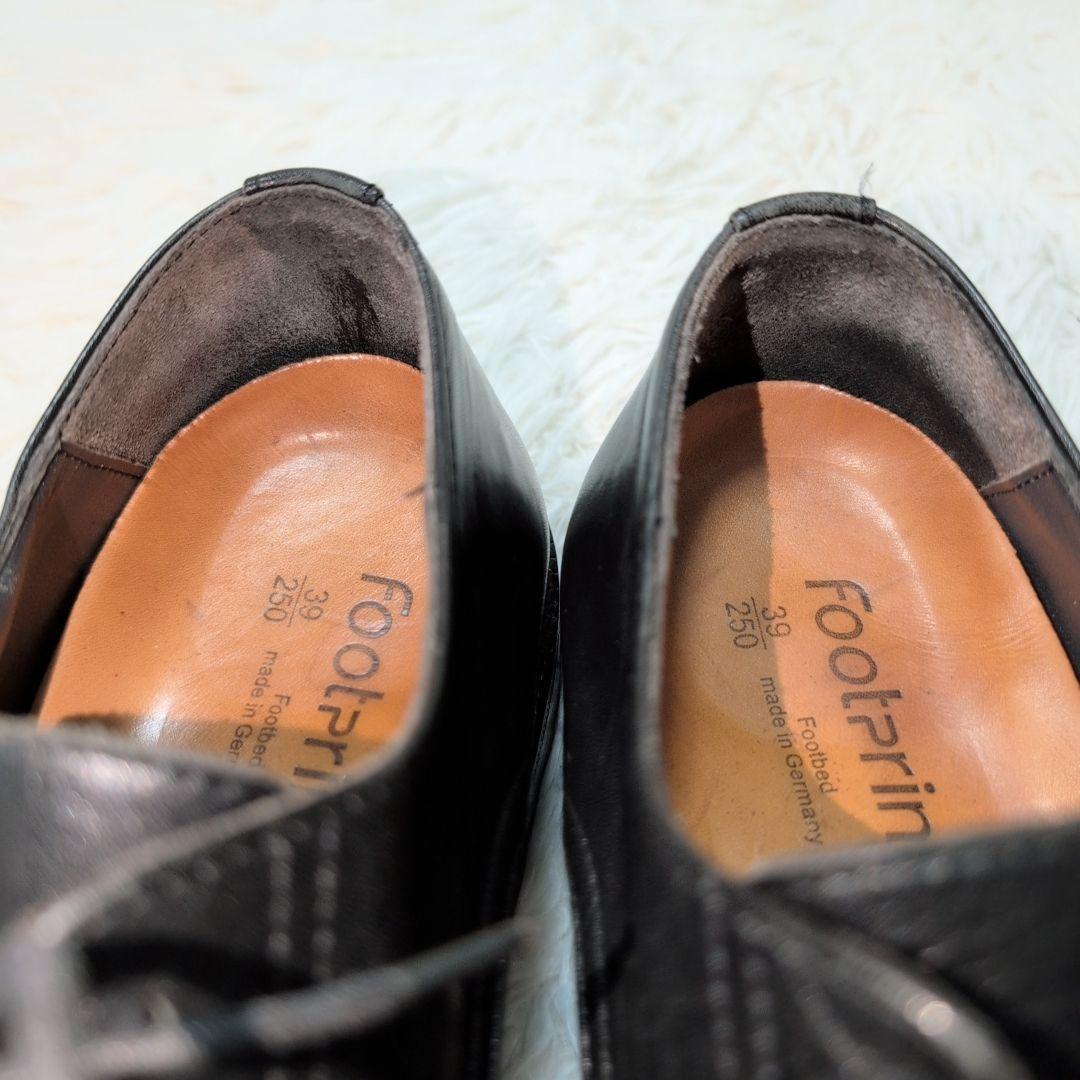 【美品】 ビルケンシュトック フットプリンツ ブラック 25.0cm