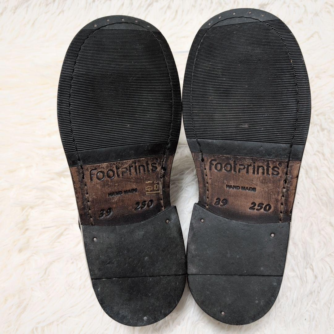 【美品】 ビルケンシュトック フットプリンツ ブラック 25.0cm