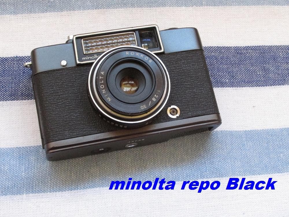 minolta repo ミノルタ レポ ブラック フィルムカメラ ハーフサイズ