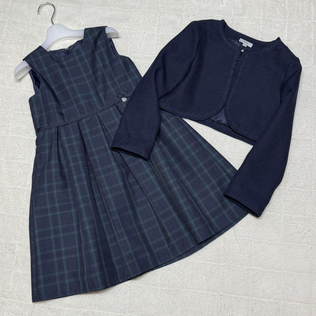 エニィファム　女の子　卒園入学式　フォーマルアンサンブル　130 【匿名配送】